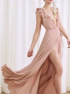 Reformation peppermint maxi dress